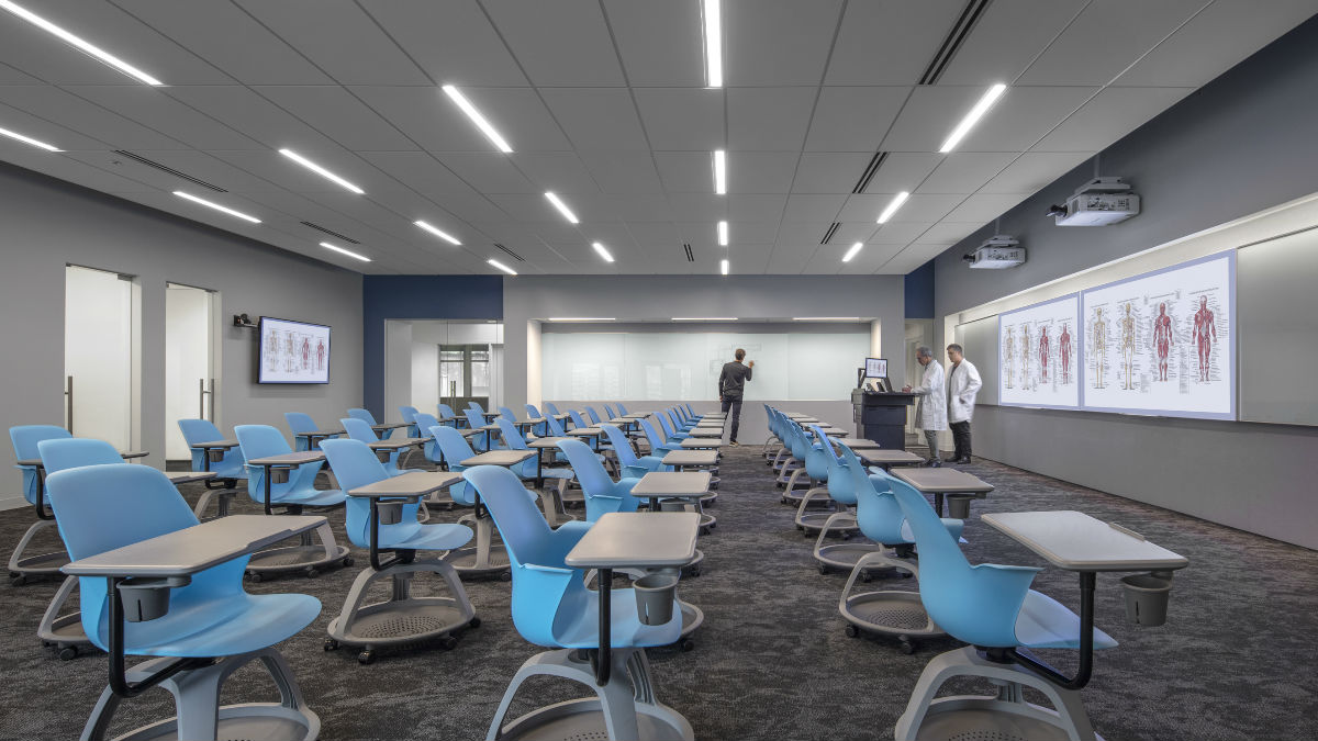 Interior of the Medical Education Building
