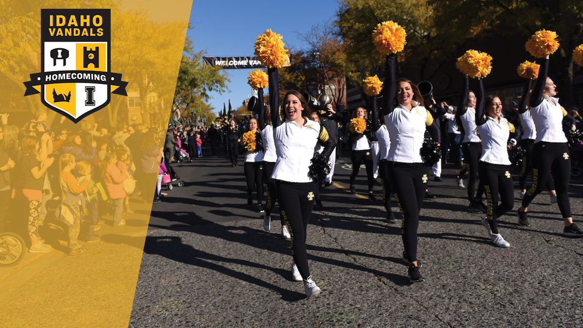 The Vandal Spirit Squad, the University of Idaho's cheerleadering team