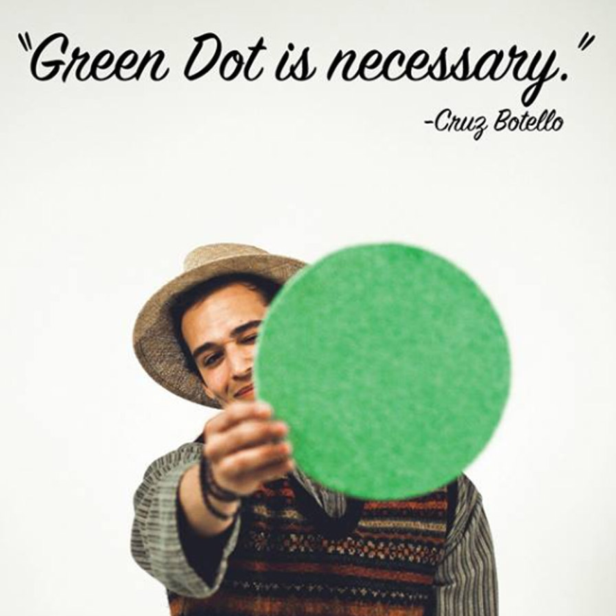 Green Dot is necessary. 