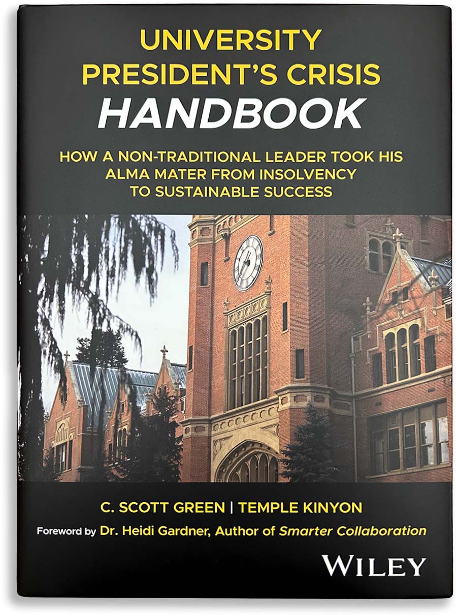 University President's Crisis Handbook Book Cover