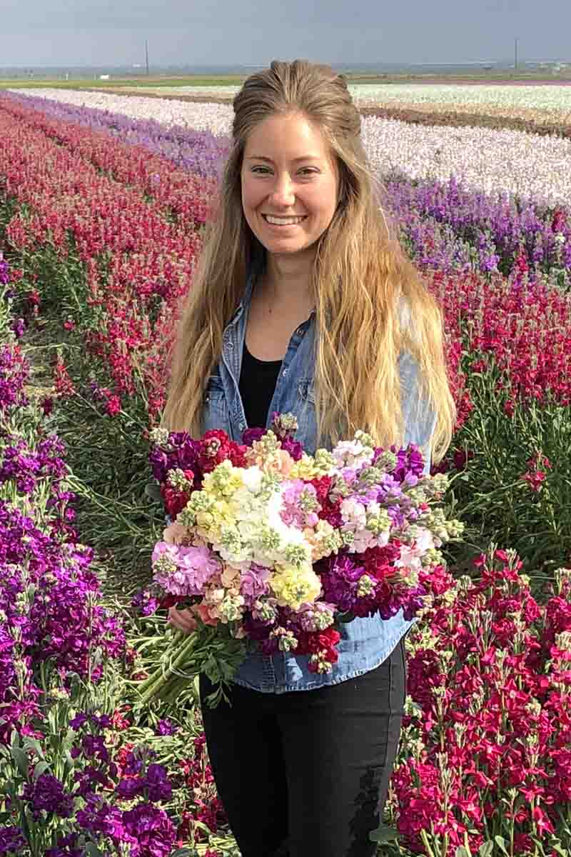 An early interest in horticulture led Elizabeth Tanner to the University of Idaho and a future as a flower farmer