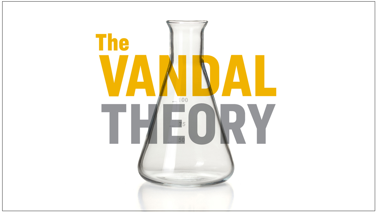 The Vandal Theory graphic in a 1200x675 format.