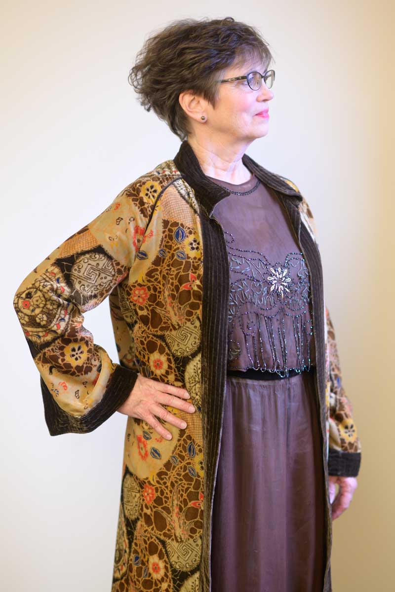 Garments and accessories from the Leila Old Historic Costume Collection being displayed during the 2019 Wine and Cheese Gala