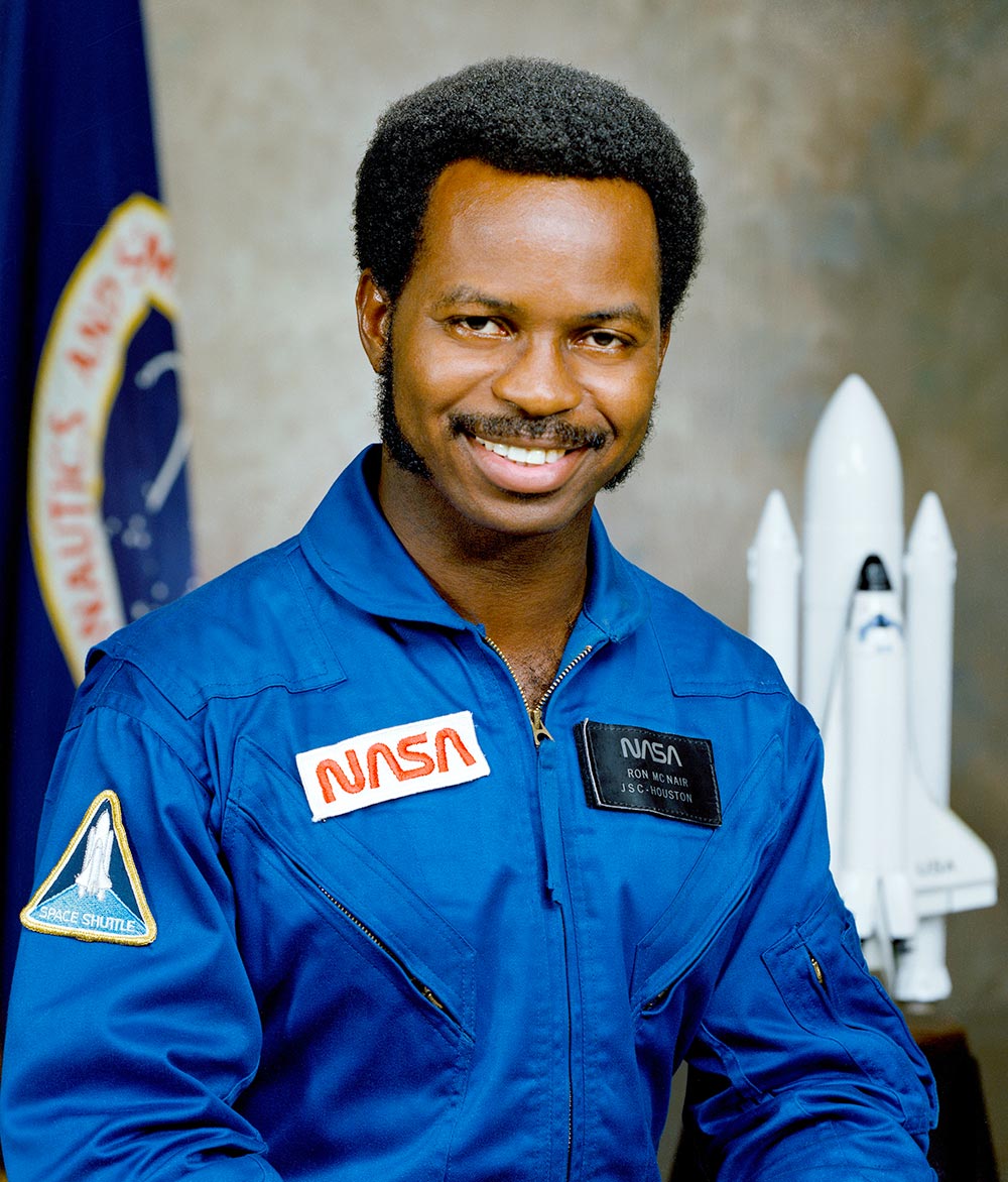 Ronald E. McNair in NASA uniform