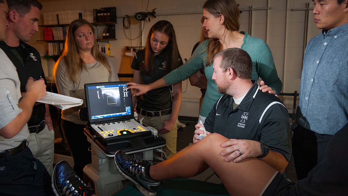 Movement Sciences students develop and work on research and intervention techniques