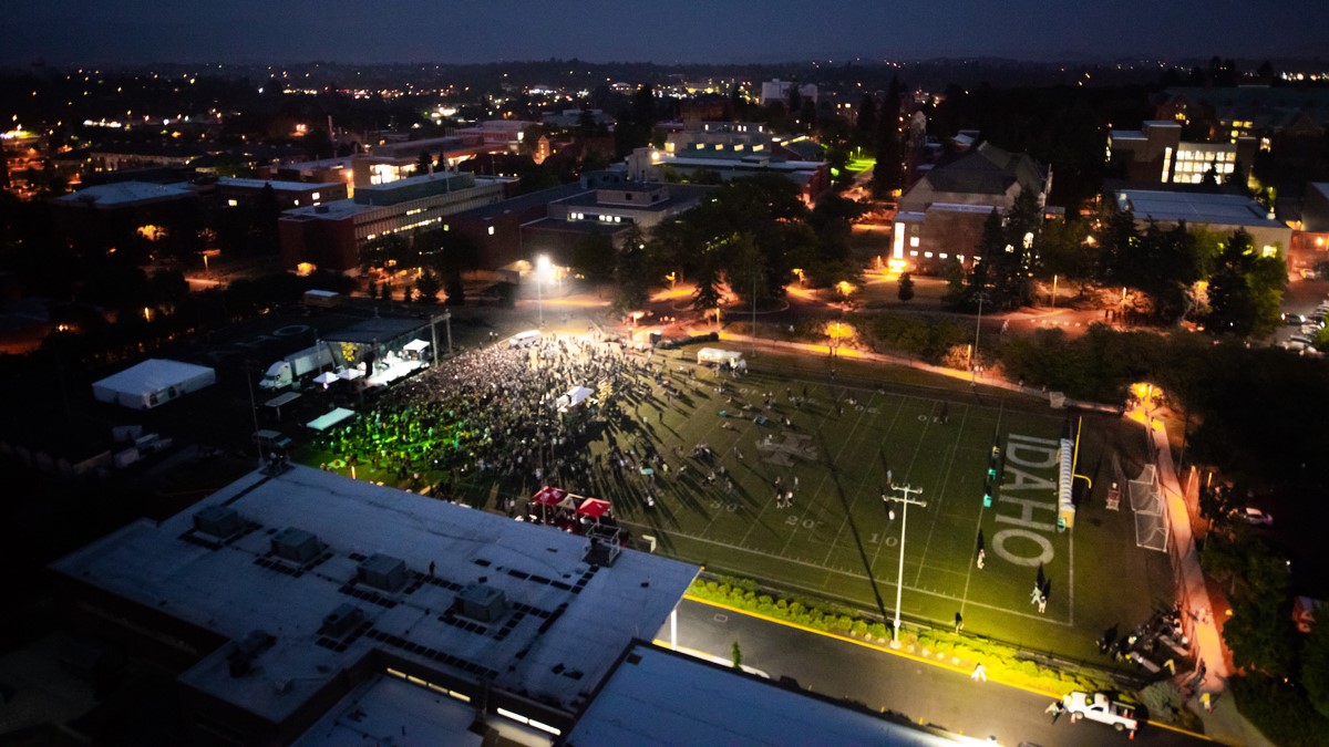 Rodney Atkins concert on the East Practice Field (formerly the SprinTurf)