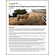 Livestock Care for Beginning and Small-Scale Producers