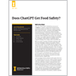 Does ChatGPT Get Food Safety?