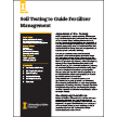 Soil Testing to Guide Fertilizer Management