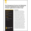 Best Management Practices for Minimizing Ammonia Volatilization from Fertilizer Nitrogen Applications in Idaho Crops