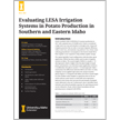 Evaluating LESA Irrigation Systems in Potato Production in Southern and Eastern Idaho