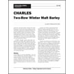 Charles Two-Row Winter Malt Barley