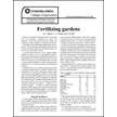 Fertilizing Gardens