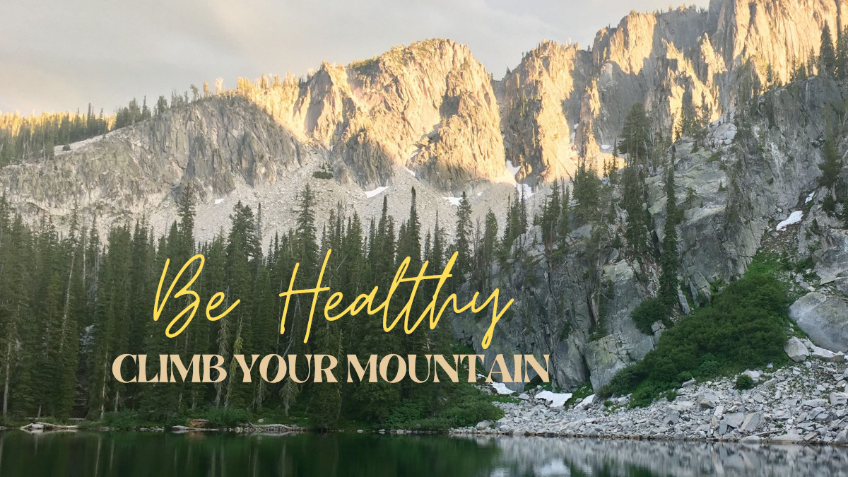Mountain lake scenery