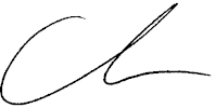 Christopher Nomura's signature