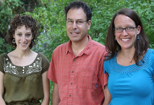 Erin James, Scott Slovic and Jennifer Landino