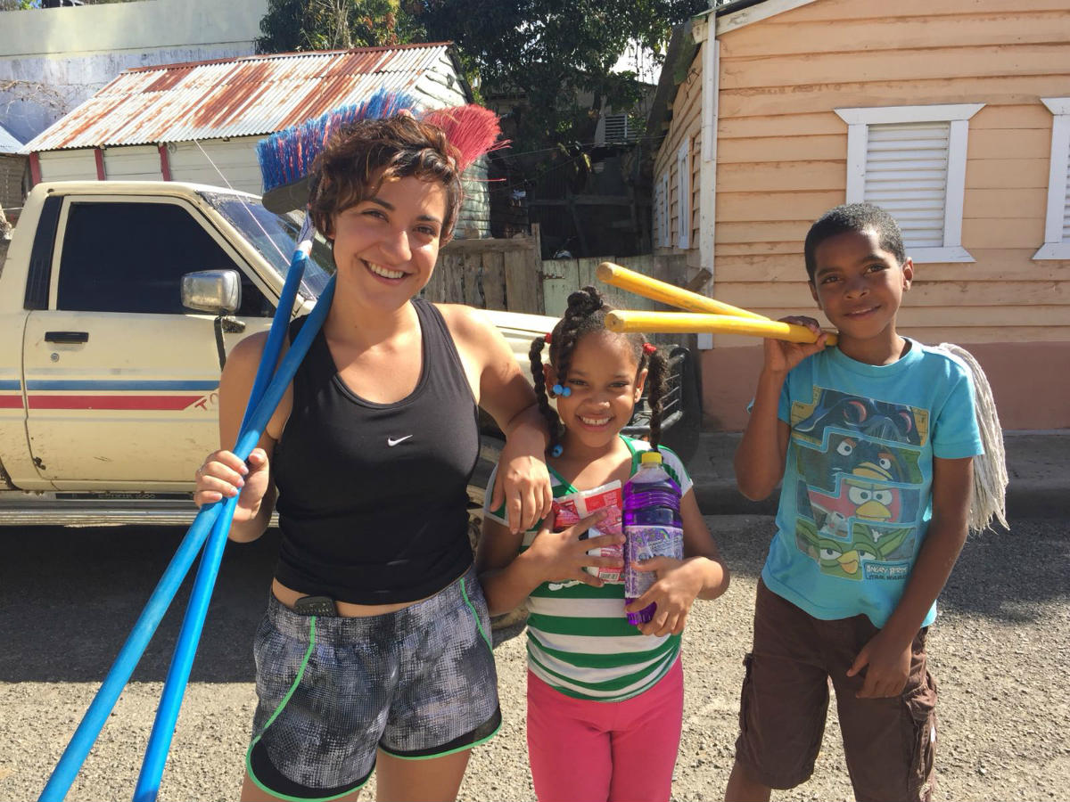 Mariela Vazquez in the Dominican Republic