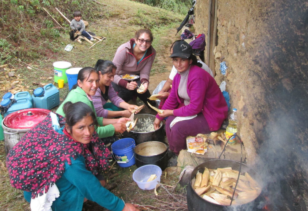 Michelle Polansky in Peru