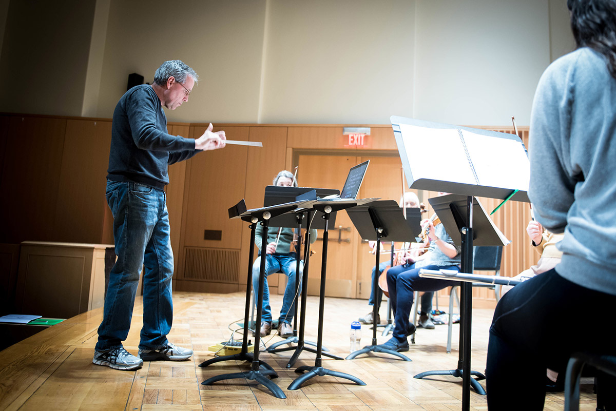 Gemberling conducting