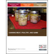 Canning Meat, Poultry, and Game
