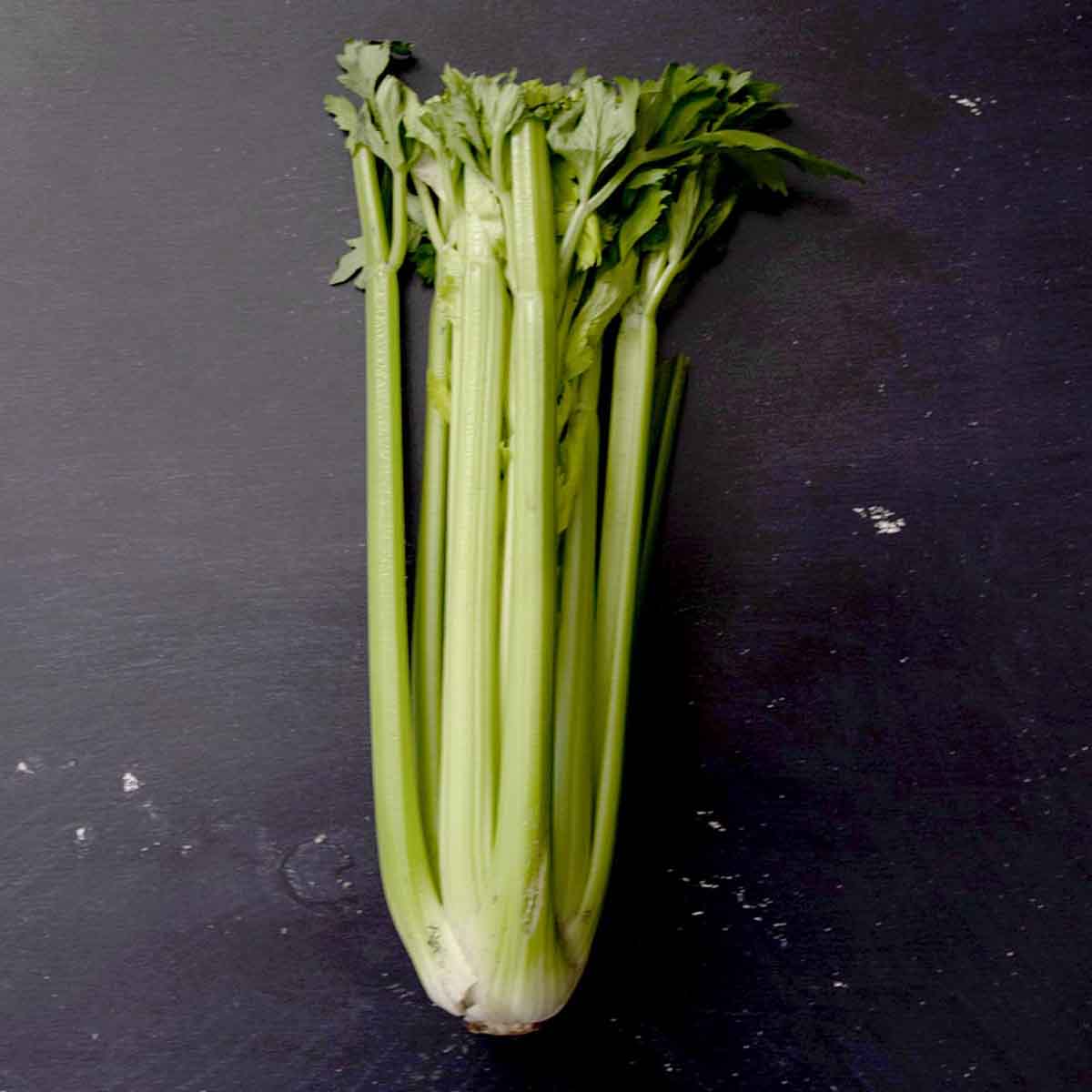 Celery heart on table.