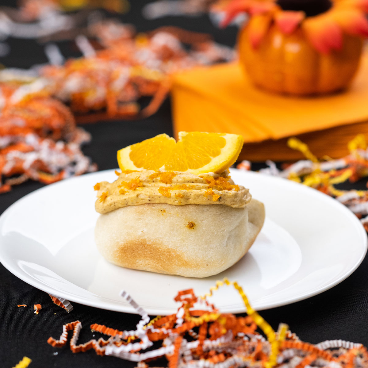 Joe's Zesty Pumpkin Cinnamon Rolls