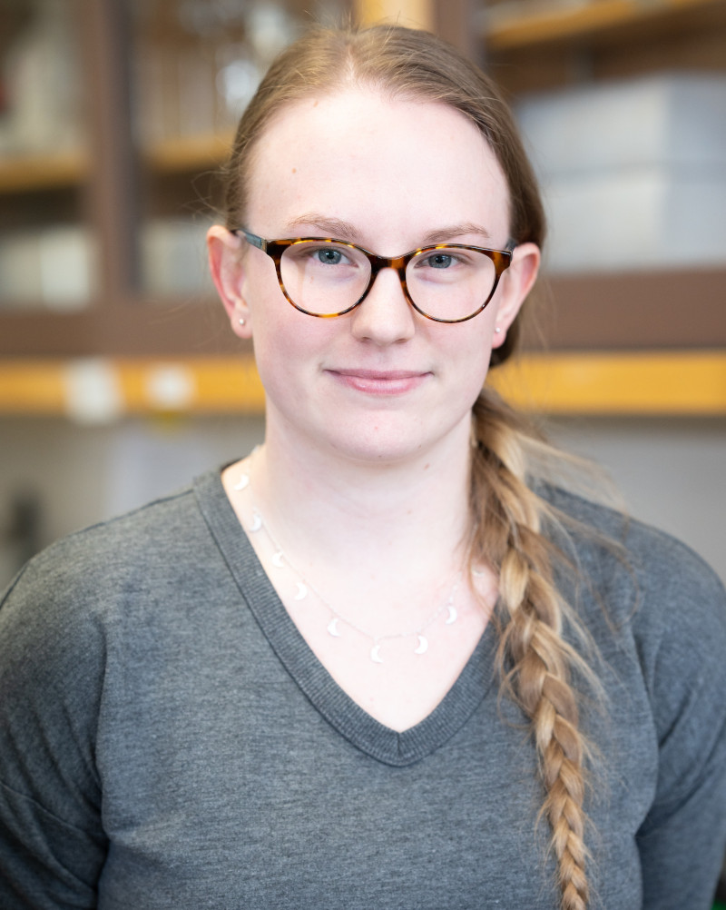 Mugshot of light-haired female student 