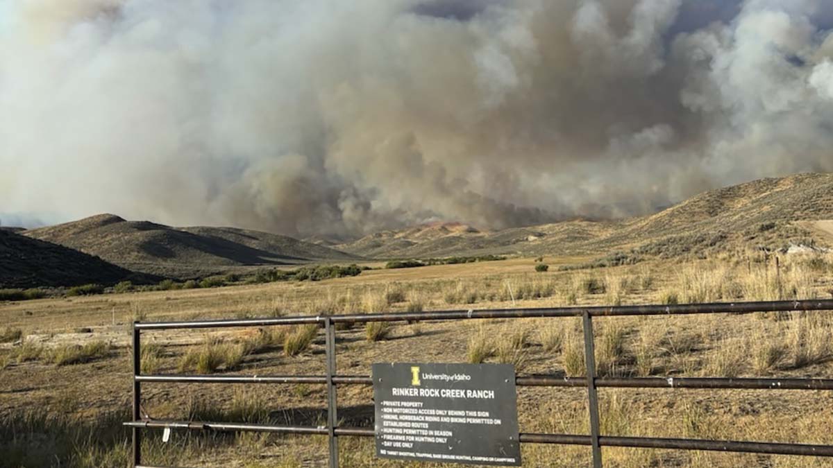 Glendale fire affecting Rinker Rock Creek Ranch.
